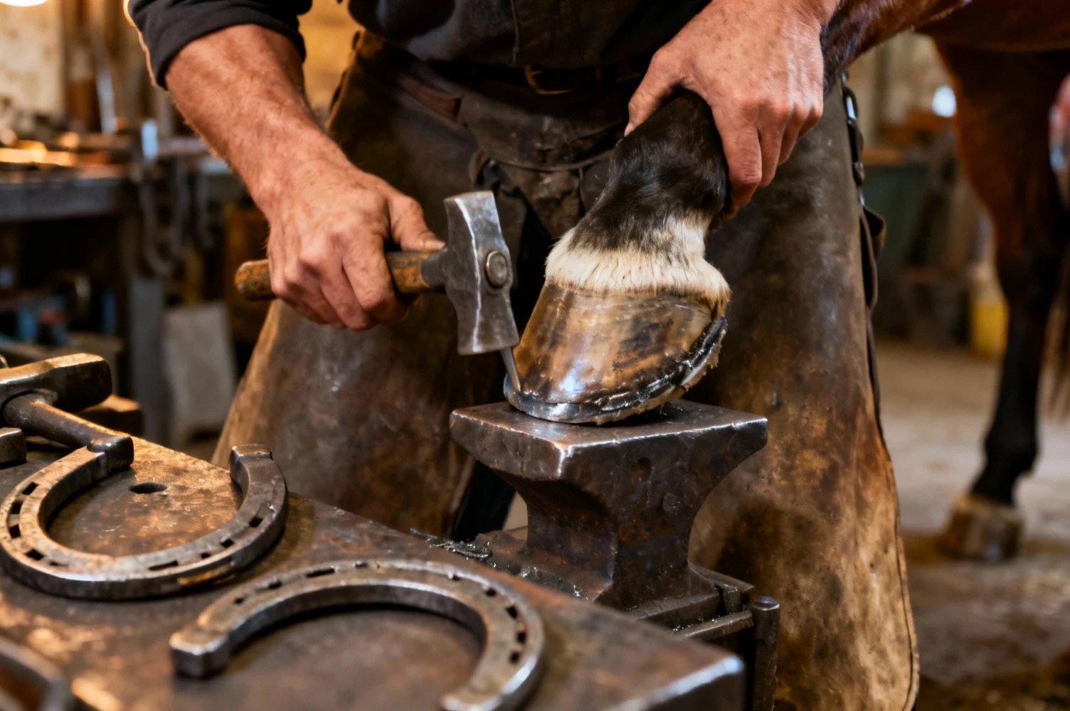 Maréchalerie : tout savoir sur l'entretien des pieds du cheval